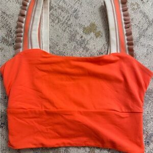 FP Movement by Free People Orange Crop Top